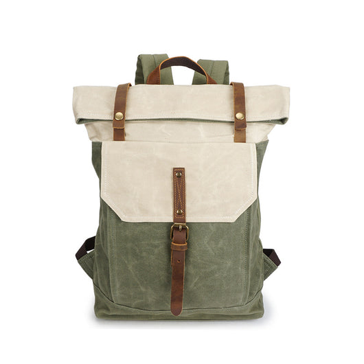 Mochila Vintage Retro de Cuero - Image 5