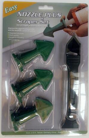 Kit Rasquetas de Silicona para Vidrio, Pegamento y Grasa