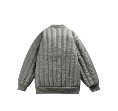 Chaqueta Suelta de Pareja Estilo Japonés a Rayas - Image 14