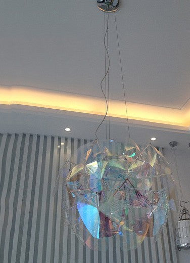 Lámpara Colgante Manzana LED Acrílica para Sala de Estar - Image 10
