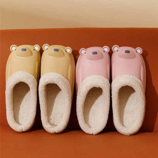 Pantuflas Cálidas Antideslizantes con Diseño Osito - Image 13