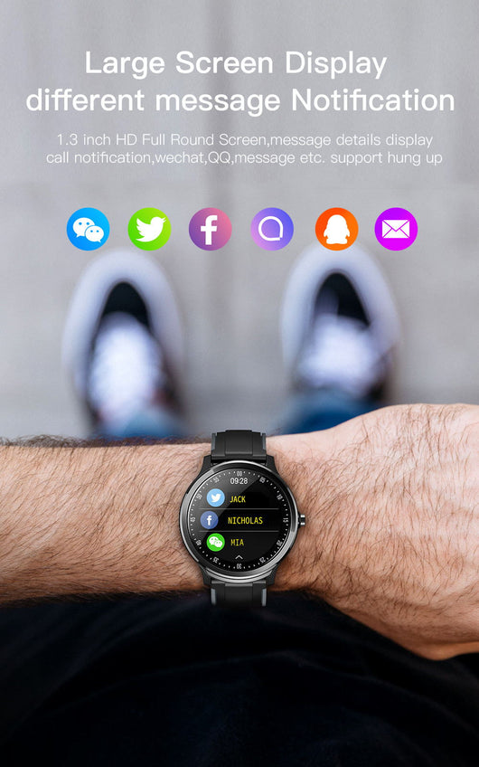 Reloj Inteligente SN80 - Smartwatch de Moda con Monitor de Fitness - Image 4