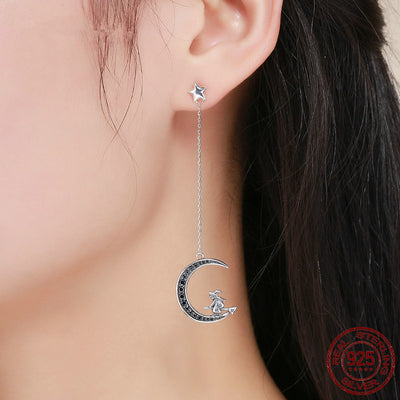 Aretes de Luna con Borlas - Image 4
