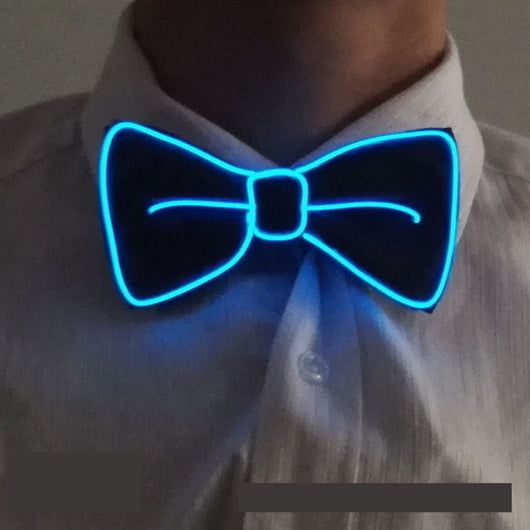 Corbata LED Luminosa Neon para Bodas y Fiestas