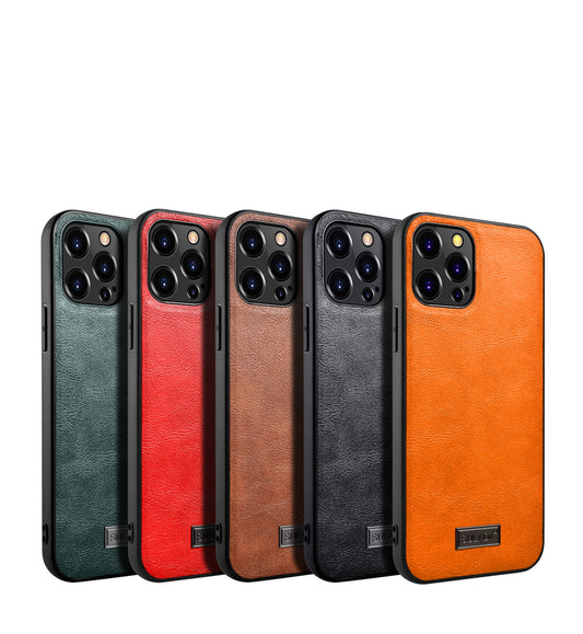 Funda Protectora Ultrafina de Cuero para Teléfono Móvil - Image 2