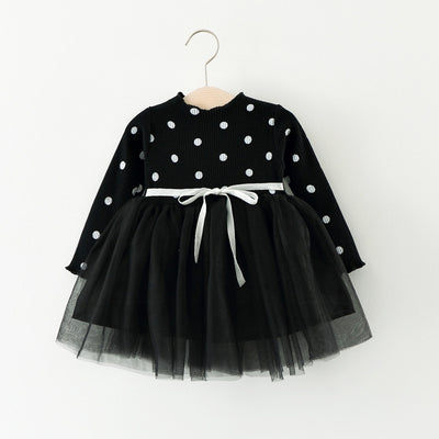 Vestido Largo de Algodón para Niña - Estilo Princesa Coreano con Mangas Largas - Image 6