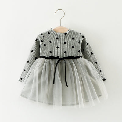 Vestido Largo de Algodón para Niña - Estilo Princesa Coreano con Mangas Largas - Image 7
