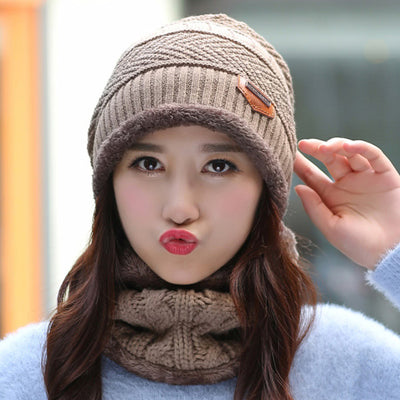 Gorro de Invierno Grueso para Mujer con Orejeras - Estilo Coreano - Image 3