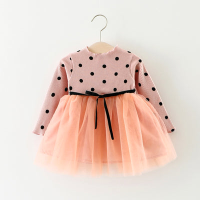 Vestido Largo de Algodón para Niña - Estilo Princesa Coreano con Mangas Largas - Image 8