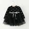 Vestido Largo de Algodón para Niña - Estilo Princesa Coreano con Mangas Largas