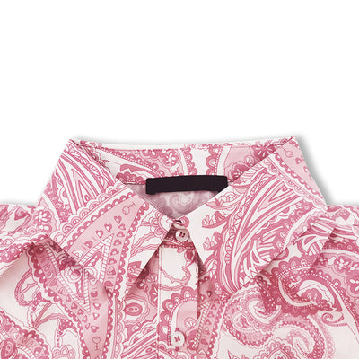 Vestido Camisero Étnico con Estampado Tribal - Image 3