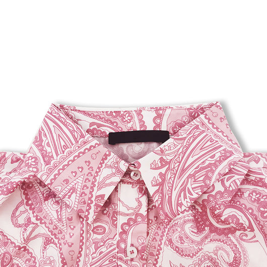 Vestido Camisero Étnico con Estampado Tribal - Image 3