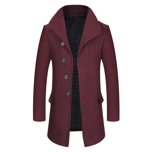 Abrigo de Lana para Hombre Premium