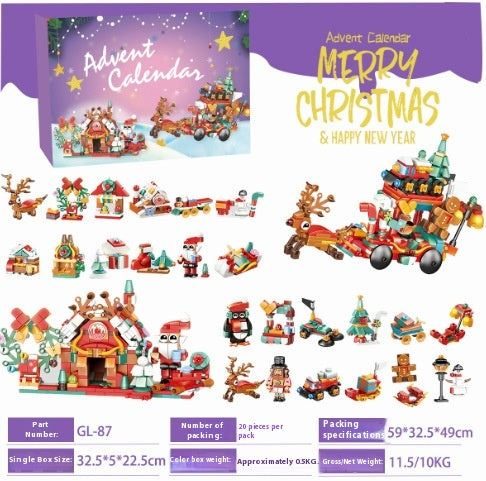 Bloques de Construcción Árbol de Navidad en Caja Sorpresa - Image 30