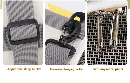 Mochila Transportadora para Mascotas - Diseño Espacioso y Respirable - Image 11