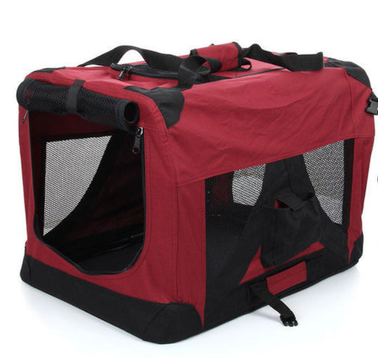 Mochila Transportadora Plegable para Perros - Jaula Portátil de Viaje - Image 7