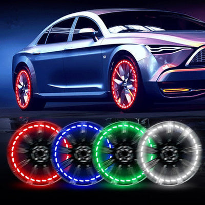 Autos Hot Wheels Brillantes con Luces LED Intermitentes