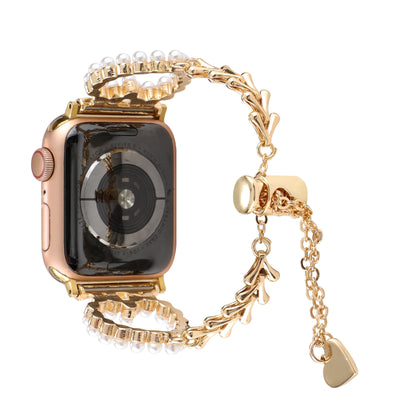 Correa Smartwatch Perla Metal con Dije Amor - Image 9