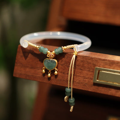 Pulsera de Ágata Natural Media Caña - Estilo y Personalidad para Mujer - Image 7