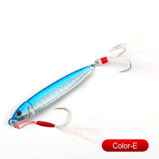 Señuelo de Plomo con Lentejuelas Metálicas para Pesca de Altura - Image 46