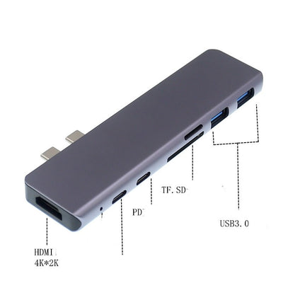 Adaptador USB-C 7 en 1 con HDMI 4K para Laptop - Image 10