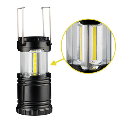 Linterna LED COB Telescópica para Camping - Lámpara Portátil de Emergencia con Gancho - Image 2