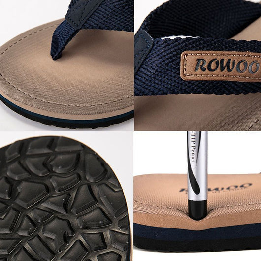 Sandalias de Playa para Hombre con Tiras de Tela Antideslizante - Image 4