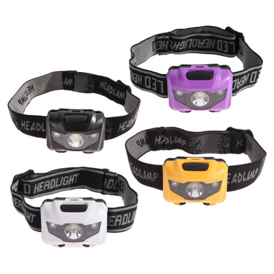 Linterna Frontal LED Dual 3W - Luz Blanca y Roja Impermeable para Montaña y Pesca - Image 4