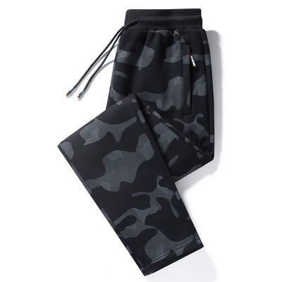 Pantalones Casuales de Algodón para Hombre Talla Grande Otoño Invierno con Puño Ajustado - Image 7