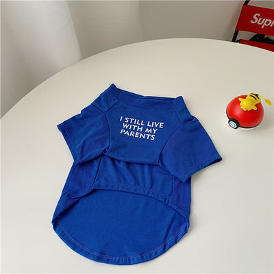 Camiseta de Algodón Puro para Perros Pequeños - Ropa de Verano para Pugs y Perritos - Image 4