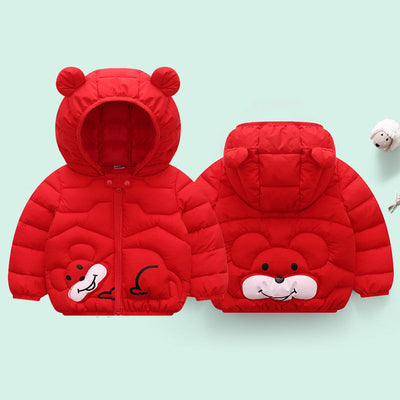 Abrigo Cálido con Capucha para Bebés y Niños Pequeños - Image 2