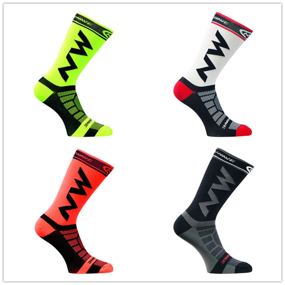 Calcetines Ciclismo Transpirables para Ruta