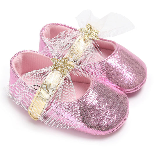 Zapatos de Princesa con Encaje Estrella - Zapatos Blandos para Bebé - Image 10