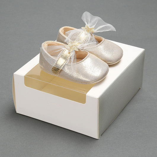 Zapatos de Princesa con Encaje Estrella - Zapatos Blandos para Bebé - Image 5