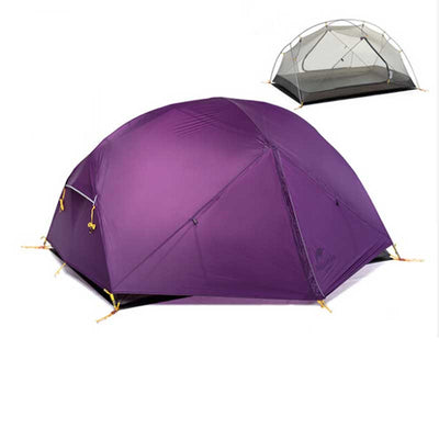 Tienda de Campaña Ultraligera Impermeable 20D para Camping Portátil - Image 5