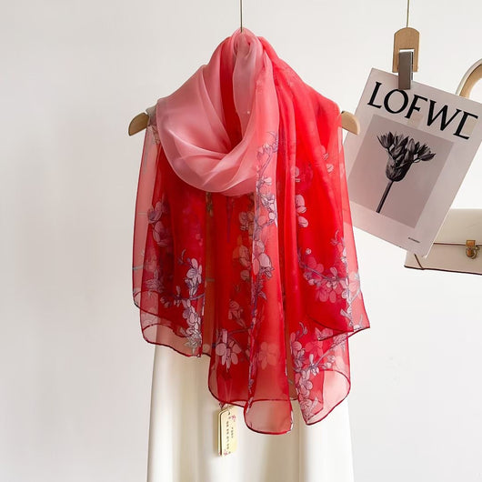 Pañuelo Largo Estampado Versátil para Mujer - Image 39