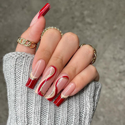 Esmalte de Uñas Cheerilee Rojo Francés Efecto Ondulado - Image 16