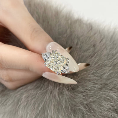 Anillo de Diamante de Carbono Alto para Mujer - Image 11