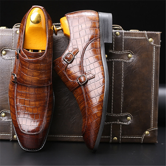 Zapatos de cuero puntiagudos para negocios - Image 12