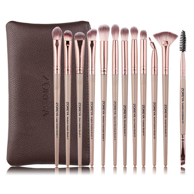 Brochas de Maquillaje ZOREYA con Cerdas Suaves Premium