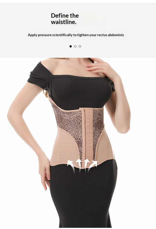 Faja Reductora Estampado Serpiente y Leopardo con Malla Transpirable - Image 20