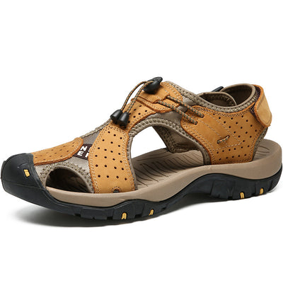 Sandalias de Cuero Vacuno para Hombre - Transpirables y Resistentes - Image 6
