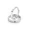 Couple Finger Color Separation Fashion Diamond Ring Couple models