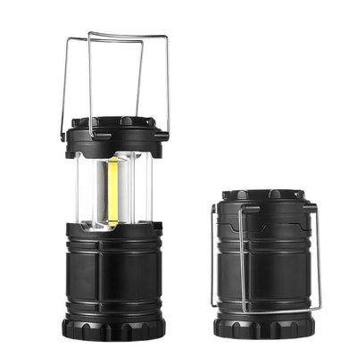 Linterna LED COB Telescópica Portátil para Camping y Emergencias