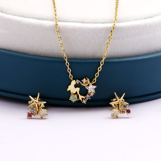 Aretes de Estrella de Mar La Sirenita - Image 2