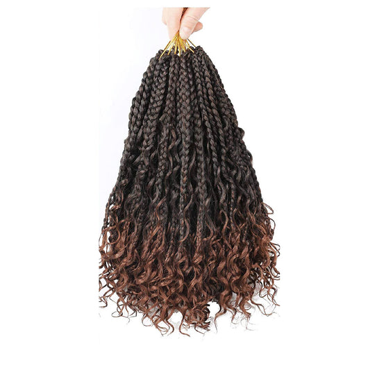 Cabello Trenzado Africano de Fibra Sintética - Trenzas de Ganchillo de 3 Hebras - Image 3