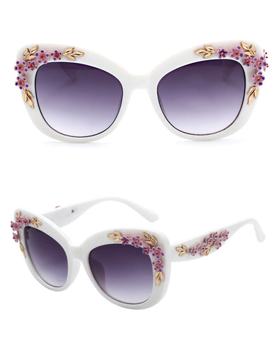 Gafas de Sol Mujer con Diseño Floral - Image 8