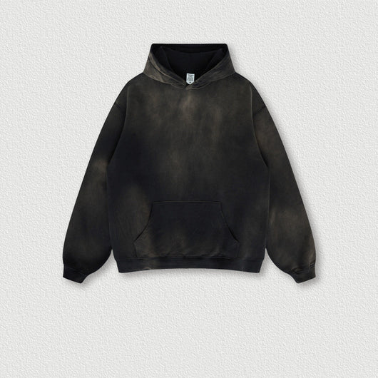 Sudadera Vintage Americana con Capucha y Efecto Desgastado Bayoneta - Image 4