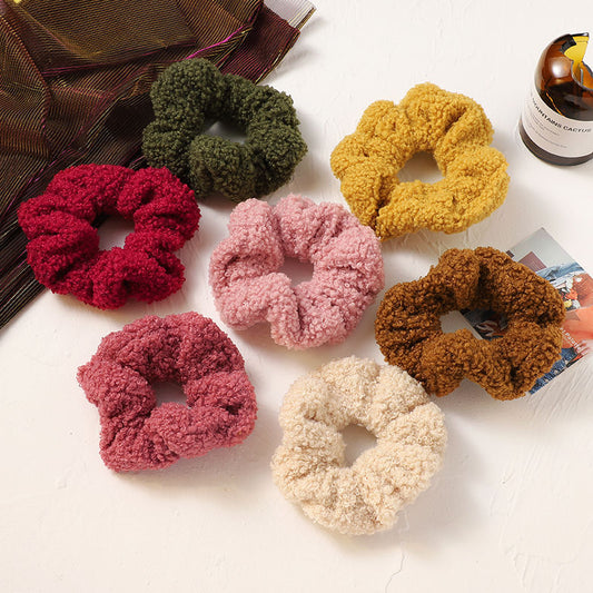 Coletero de Lana Peluda para Otoño e Invierno - Accesorio Coreano Elegante