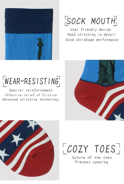 Calcetines Divertidos para Hombre - Diseño Creativo Hamburguesa, Pizza y Alien - Image 33
